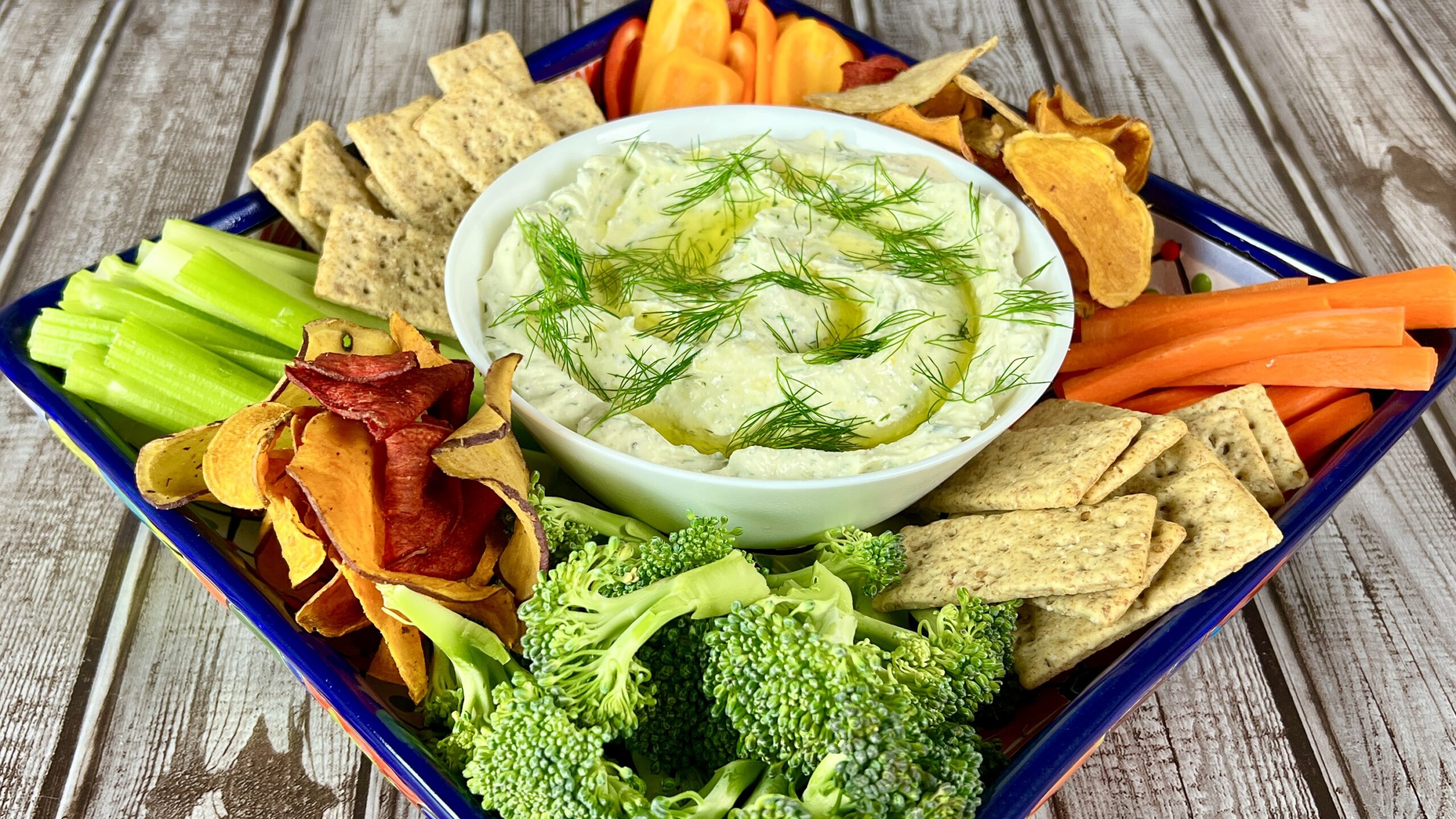 whipped ranch feta dip