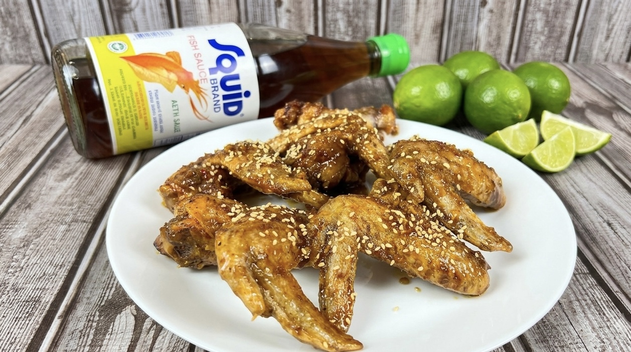 Crispy Air Fryer Vietnamese Fish Sauce Chicken Wings