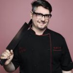 Chef Lynn Wheeler during his years as executive chef at Third & Vine in Jersey City, New Jersey.